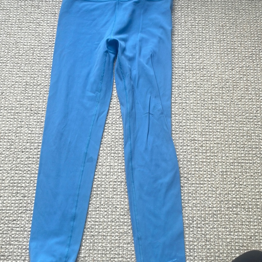 Athleta, Blue Pocket leggings, XL youth, play pants